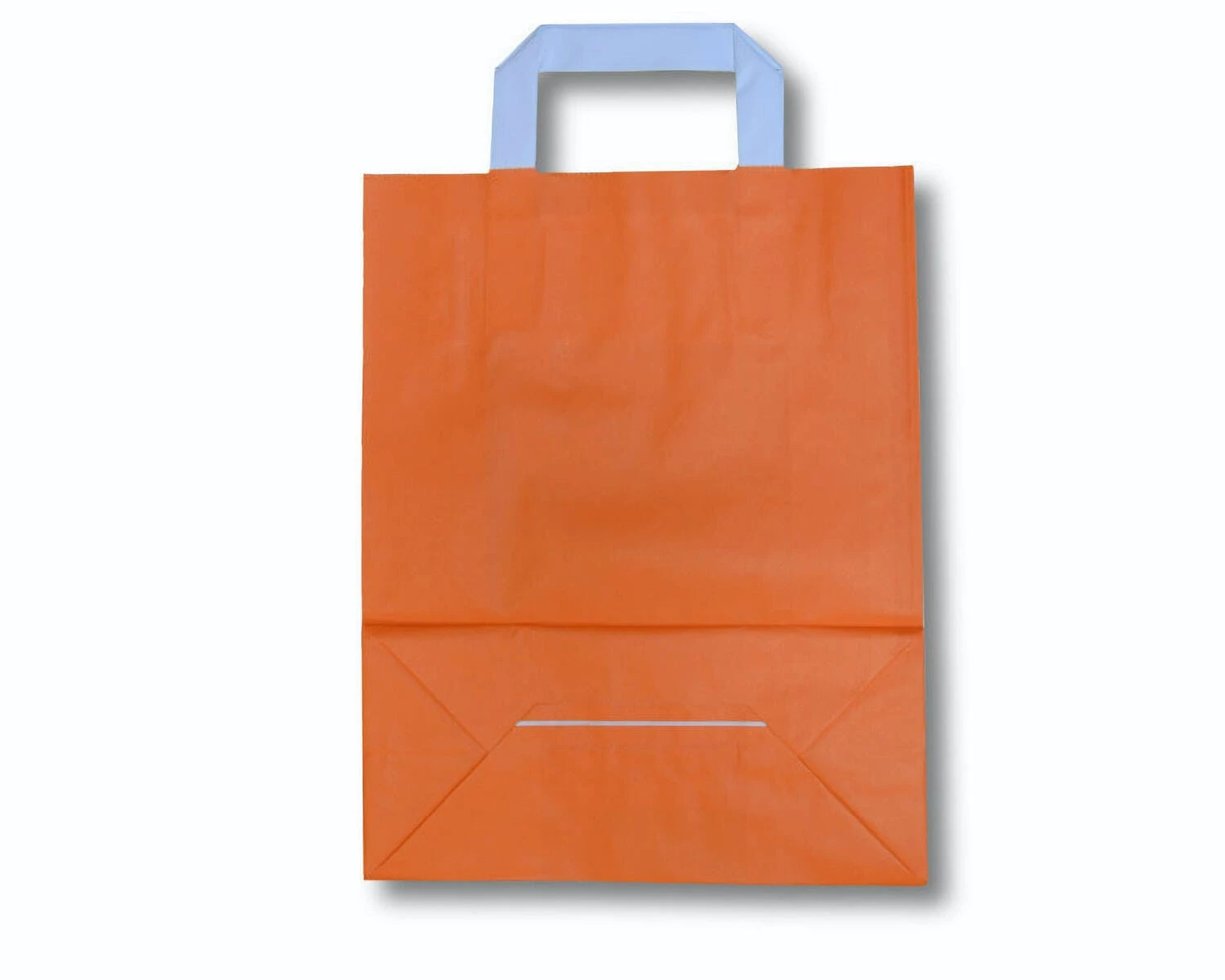 Null 250x Papiertragetaschen Aus Kraftpapier 220+100x280mm Orange 3 Null 250x Papiertragetaschen Aus Kraftpapier 220+100x280mm Orange