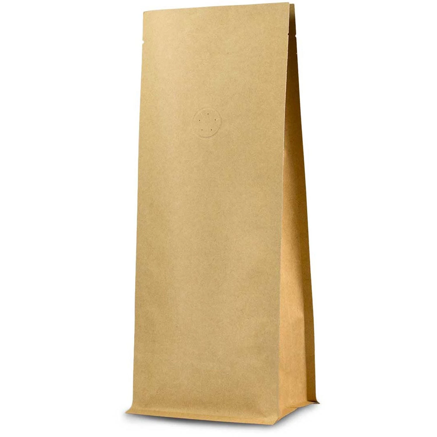 Null 500x Flachbodenbeutel Kraftpapier Braun Mit Aromaschutzventil 95x230x70mm 8 Null 500x Flachbodenbeutel Kraftpapier Braun Mit Aromaschutzventil 95x230x70mm – Bild 6