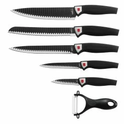 Null 6 Tlg. Messerset (5 Messer & 1 Sparschäler) In Klappbox Mit Magnetverschluss Scharfe Messer Motiv 3 -Null Shop 21abec36 10f1 4c80 be4a 4762cababbcb 5