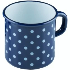 Null Riess | Topf/Becher Mit Bördel Pünktchenblau -Null Shop 3665e3c6 a58c 449e bf38 71ab18a007b0 1