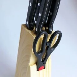 Null Michelino Holz-Messerblock 7 Tlg. Messerset Holzblock 11239 Messerset Schwarze Griffe -Null Shop 47905c10 7960 4ba1 88bb 10da2a57f7f1 scaled