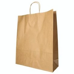 Null 150x GASTRO Papiertragetaschen 45 X 40 X 16 Cm Mit EAN-Code Weiß -Null Shop 7159330c ee68 41aa 9869 53eab691e49c 5