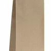 Null 500x Blockbodenbeutel Ohne Sichtfenster - 250g - 8 X 5 X 24,3 Cm - Papiertüten Bodenbeutel Geschenktüte Papierbeutel Kraftpapier (250g – Ohne F.) -Null Shop 807002b5 f4f7 4ffb aaff 73504303b19f