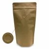 Null 500x Standbodenbeutel Kraftpapier Braun Mit Aromaschutzventil 140x270x80mm