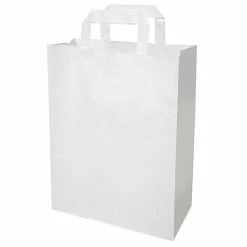 Null Papiertragetaschen 32+21,5 X27 Cm Weiß 80gr. Kraft Ohne Druck -Null Shop 85886bcf 2fcf 445e 98e5 a6a09db8491a