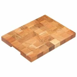 Null Hackblock Klein, Stirnholz Vom Gummibaum - 40 X 30 X 7,5cm -Null Shop 86598d7d 01c2 4357 a743 8a99a51e6b54