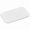 Null Frühstücksbrett Kunststoff Weiß 24 X 15 Cm