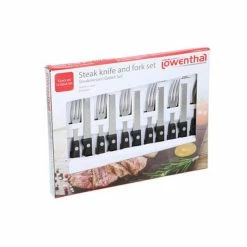 Null 12 Teiliges Steakmesser-Set Aus Edelstahl, Schwarz -Null Shop 9296a068 6f28 47c7 847c a3d5cc9f6d01