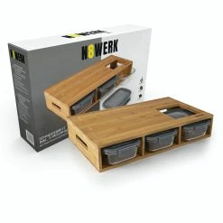 Null N8WERK Schneidebrett 41,5 - 26 Cm - Inkl. 3 Frischhaltedosen - -Null Shop 93899324 cfd2 43e9 807f e15236d481db