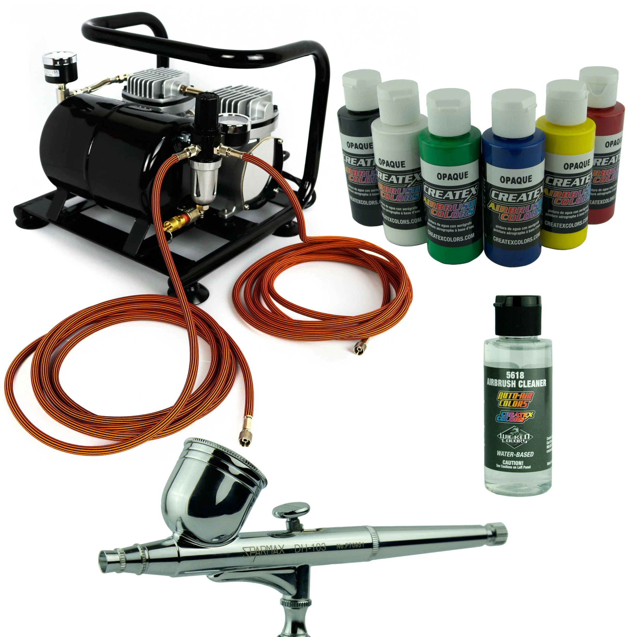 Null Komplett Airbrush Set Sparmax Airbrushpistole Kompressor Saturn Createx Farben 5 Null Komplett Airbrush Set Sparmax Airbrushpistole Kompressor Saturn Createx Farben – Bild 3