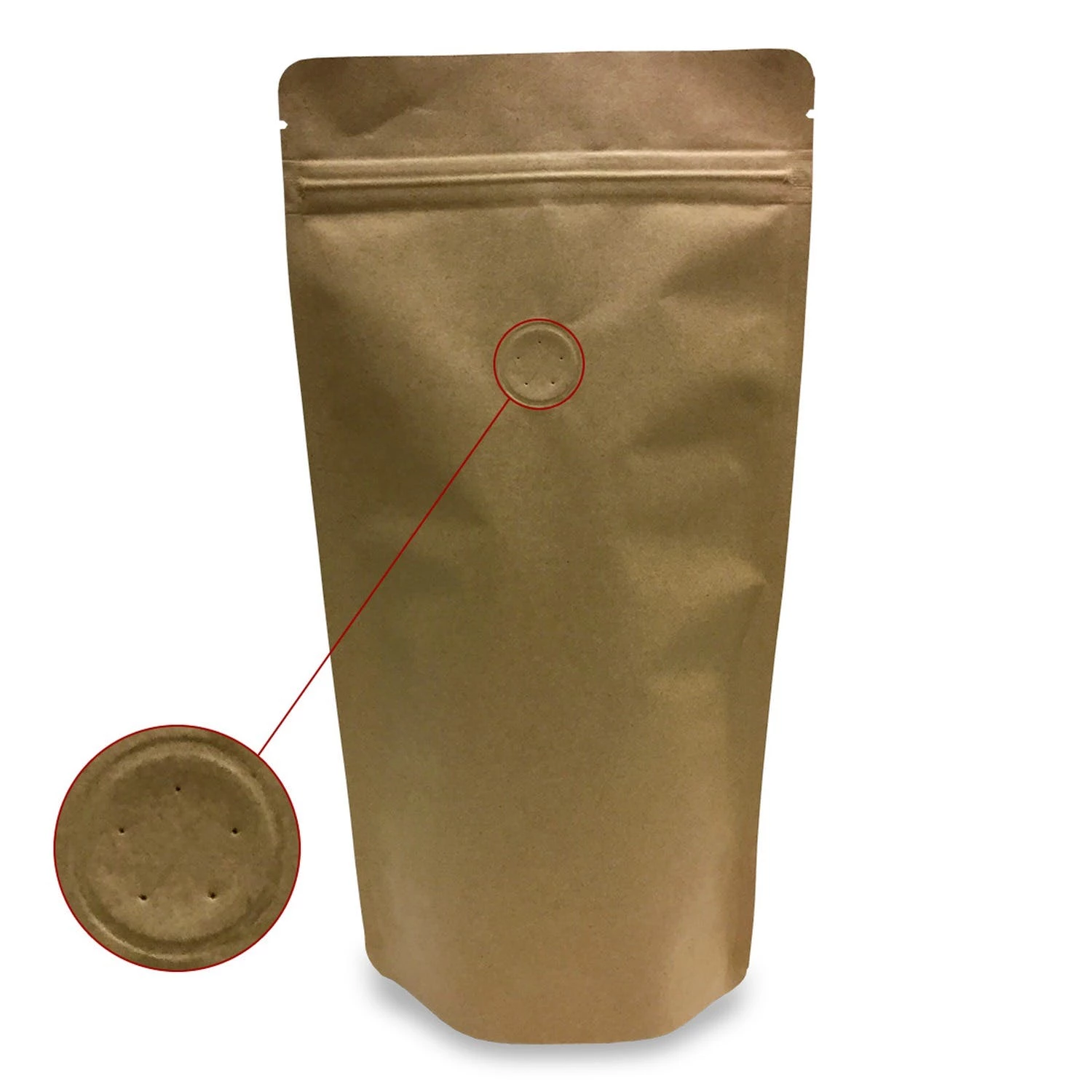 Null 500x Flachbodenbeutel Kraftpapier Braun Mit Aromaschutzventil 95x230x70mm 5 Null 500x Flachbodenbeutel Kraftpapier Braun Mit Aromaschutzventil 95x230x70mm – Bild 3