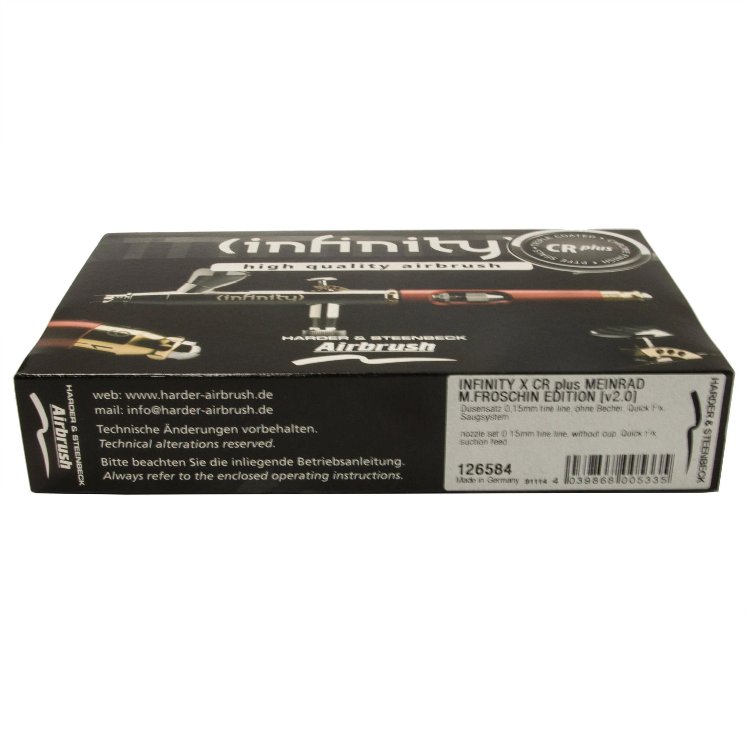 Null Infinity CRplus Infinity X Airbrush Pistole Meinrad M. Froschin Edit. 126584 8 Null Infinity CRplus Infinity X Airbrush Pistole Meinrad M. Froschin Edit. 126584 – Bild 6