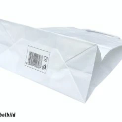 Null 150x GASTRO Papiertragetaschen 45 X 40 X 16 Cm Mit EAN-Code Weiß -Null Shop d3130e1b 2ed0 4192 839e dc262c22b217