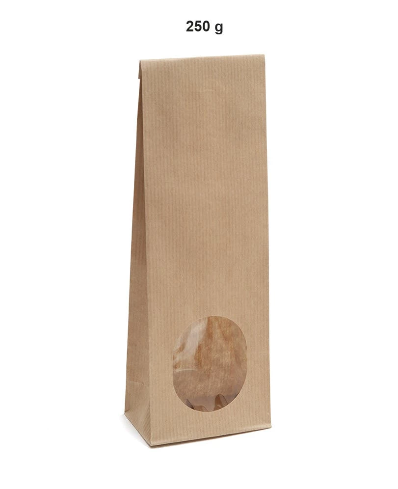 Null 10x Blockbodenbeutel Mit Rechteckigem Sichtfenster - 250g - 7 X 4 X 20,5 Cm - Papiertüten Bodenbeutel Geschenktüte (250g – Rechteckiges Fenster) 9 Null 10x Blockbodenbeutel Mit Rechteckigem Sichtfenster - 250g - 7 X 4 X 20,5 Cm - Papiertüten Bodenbeutel Geschenktüte (250g – Rechteckiges Fenster) – Bild 7